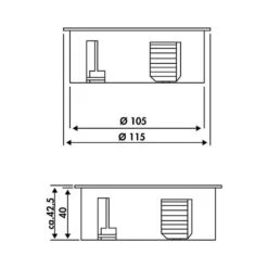 Bachmann Twist 2-fach Einbau-Steckdose 5 Bachmann Twist 2-fach Einbau-Steckdose -Spulen Pro Verkauf bachmann twist 2 fach einbau steckdose3
