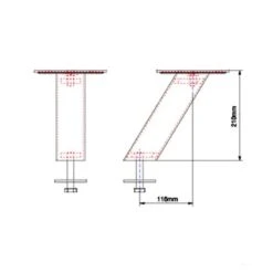 Barkonsole BKS45-210, Verchromt 7 Barkonsole BKS45-210, Verchromt -Spulen Pro Verkauf barkonsole bks45 210 verchromt4