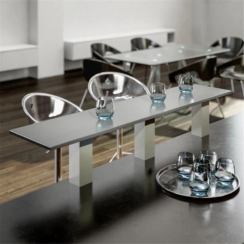 Barkonsole Jumbo, Edelstahl-Optik 2 Barkonsole Jumbo, Edelstahl-Optik – Bild 2