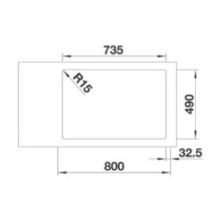 BLANCO Einbaubecken ANDANO 340/340-IF/A Edelstahl Seidenglanz Mit InFino Ablaufsystem -Spulen Pro Verkauf blanco einbaubecken andano 340 340 if a edelstahl seidenglanz mit infino ablaufsystem4