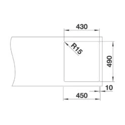 BLANCO Einbaubecken ANDANO 400-IF/A Edelstahl Seidenglanz Mit InFino Ablaufsystem -Spulen Pro Verkauf blanco einbaubecken andano 400 if a edelstahl seidenglanz mit infino ablaufsystem4