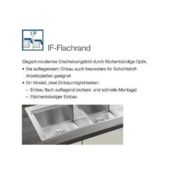 BLANCO Einbaubecken ANDANO 700-IF/A Edelstahl Seidenglanz Mit InFino Ablaufsystem -Spulen Pro Verkauf blanco einbaubecken andano 700 if a edelstahl seidenglanz mit infino ablaufsystem7