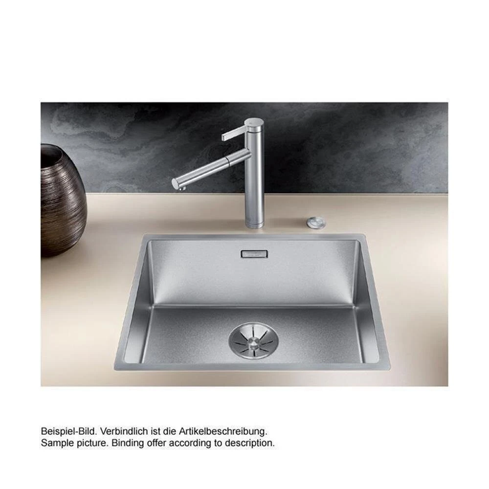 BLANCO Einbaubecken CLARON 500-IF Edelstahl Durinox InFino 2 BLANCO Einbaubecken CLARON 500-IF Edelstahl Durinox InFino – Bild 2