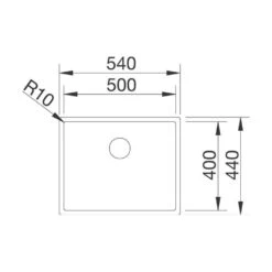 BLANCO Einbaubecken CLARON 500-IF Edelstahl Durinox InFino 8 BLANCO Einbaubecken CLARON 500-IF Edelstahl Durinox InFino -Spulen Pro Verkauf blanco einbaubecken claron 500 if edelstahl durinox infino3