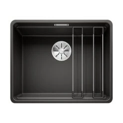 BLANCO Einbaubecken ETAGON 500-F Silgranit, Flächenbündig Einbaubar | InFino Ablauf