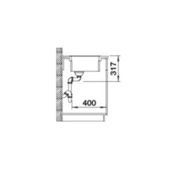 BLANCO Einbaubecken ETAGON 500-F Silgranit, Flächenbündig Einbaubar | InFino Ablauf -Spulen Pro Verkauf blanco einbaubecken etagon 500 f flaechenbuendig einbaubar silgranit4