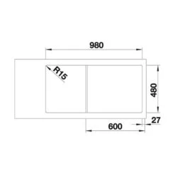 Blanco Einbauspüle CLASSIMO XL 6 S-IF Edelstahl Bürstfinish -Spulen Pro Verkauf blanco einbauspuele classimo xl 6 s if edelstahl buerstfinish4