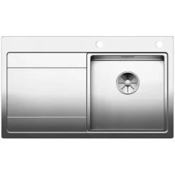 BLANCO Einbauspüle DIVON II 45 S-IF Edelstahl Seidenglanz | InFino Ablauf