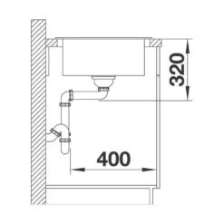 BLANCO Einbauspüle ELON 45 S Silgranit InFino -Spulen Pro Verkauf blanco einbauspuele elon 45 s silgranit infino6