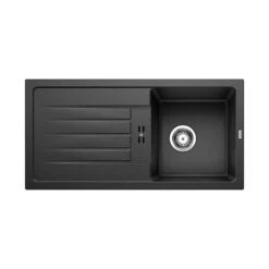 BLANCO Einbauspüle FAVUM 45 S Silgranit, Ohne Ablauffernbedienung