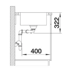BLANCO Einbauspüle LEMIS 8 S-IF Edelstahl Bürstfinish -Spulen Pro Verkauf blanco einbauspuele lemis 8 s if edelstahl buerstfinish6