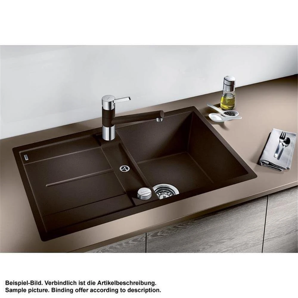 BLANCO Einbauspüle METRA 45 S-F Silgranit Flächenbündig Einbaubar 2 BLANCO Einbauspüle METRA 45 S-F Silgranit Flächenbündig Einbaubar – Bild 2