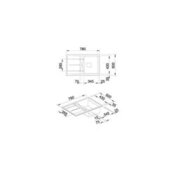 BLANCO Einbauspüle METRA 45 S Silgranit -Spulen Pro Verkauf blanco einbauspuele metra 45 s silgranit3