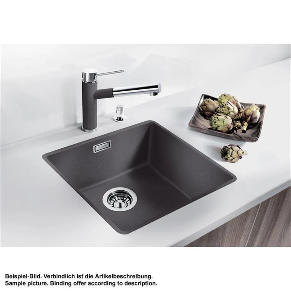 BLANCO Einbauspüle SUBLINE 400-F Silgranit Flächenbündig Einbaubar, InFino 2 BLANCO Einbauspüle SUBLINE 400-F Silgranit Flächenbündig Einbaubar, InFino – Bild 2