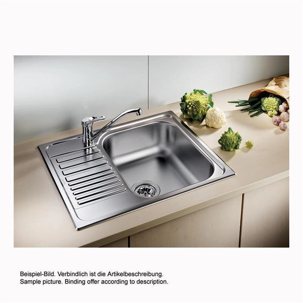 BLANCO Einbauspüle TIPO 45 S Mini | Naturfinish 2 BLANCO Einbauspüle TIPO 45 S Mini | Naturfinish – Bild 2