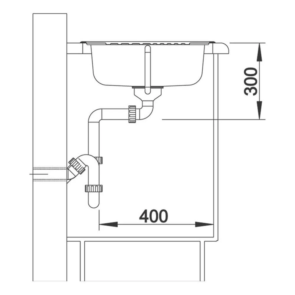 BLANCO Einbauspüle TIPO 45 S Mini | Naturfinish 6 BLANCO Einbauspüle TIPO 45 S Mini | Naturfinish – Bild 6