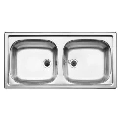 BLANCO Einbauspüle TOP EZ 8 X 4 Edelstahl Naturfinish