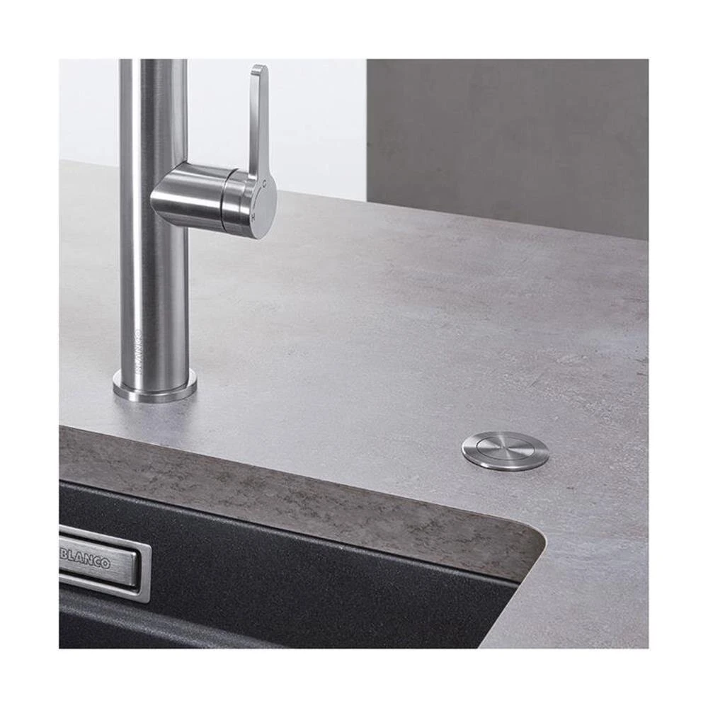 BLANCO PushControl Ablauffernbedienung Edelstahl | 233696 1 BLANCO PushControl Ablauffernbedienung Edelstahl | 233696