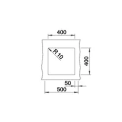 BLANCO Unterbaubecken ROTAN 400-U Silgranit -Spulen Pro Verkauf blanco unterbaubecken rotan 400 u silgranit3