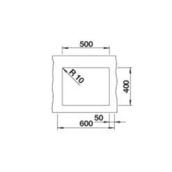 BLANCO Unterbaubecken ROTAN 500-U Silgranit -Spulen Pro Verkauf blanco unterbaubecken rotan 500 u silgranit3