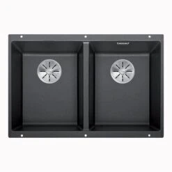 BLANCO Unterbaubecken SUBLINE 350/350-U Silgranit, InFino