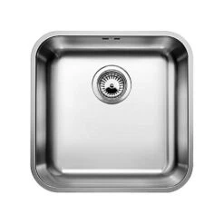 BLANCO Unterbaubecken SUPRA 400-U Edelstahl Bürstfinish