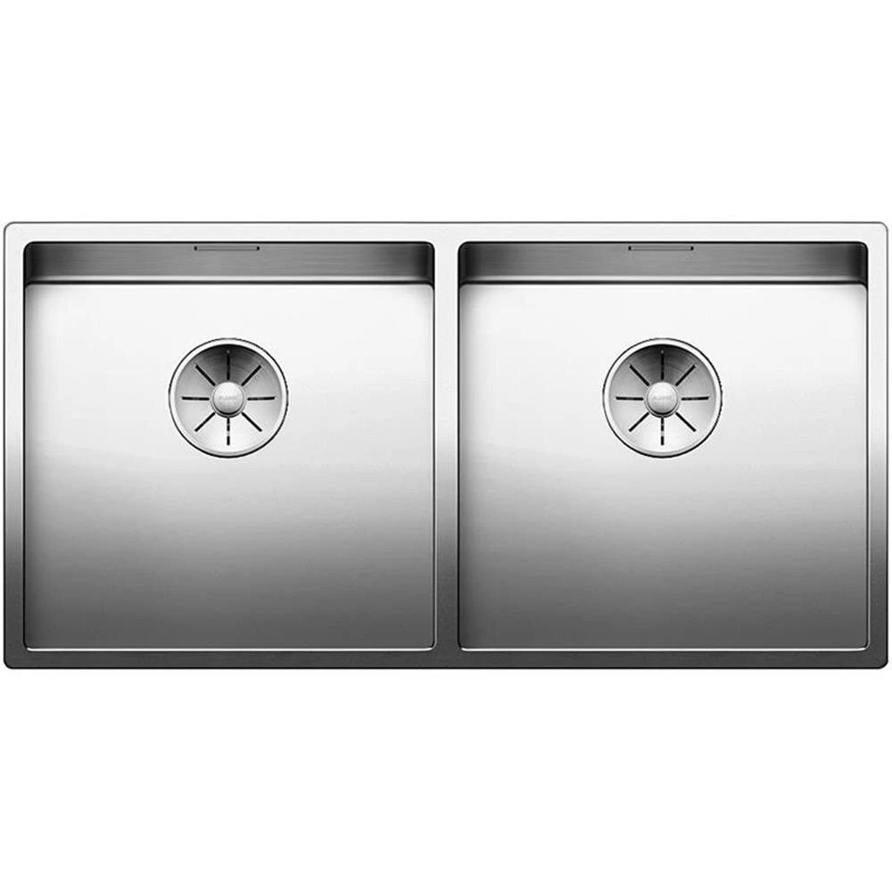 BLANCO Unterbauspüle CLARON 400/400-U Edelstahl | InFino Ablauf 1 BLANCO Unterbauspüle CLARON 400/400-U Edelstahl | InFino Ablauf