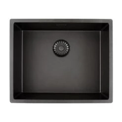 Caressi Einbauspüle Black Und White Line CAGRPP50-FL 54 X 44 Cm Flächenbündig Einbaubar