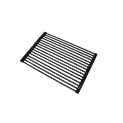 Caressi Rollmatte CAFDMBK/BK Edelstahl Anthrazit, Einfassung Schwarz