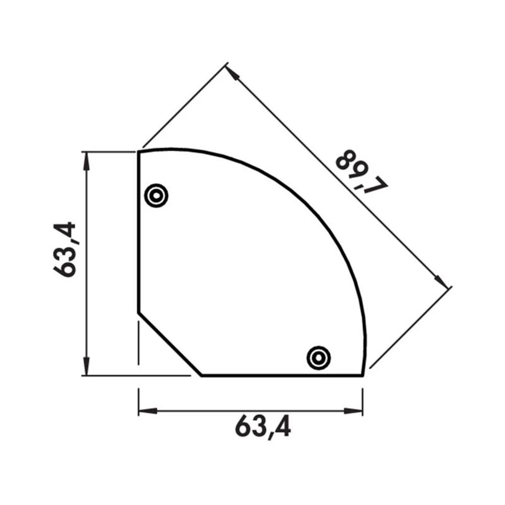 Corner Doppelsteckdosen, Steckdosenelement, Edelstahlfarbig 2 Corner Doppelsteckdosen, Steckdosenelement, Edelstahlfarbig – Bild 2