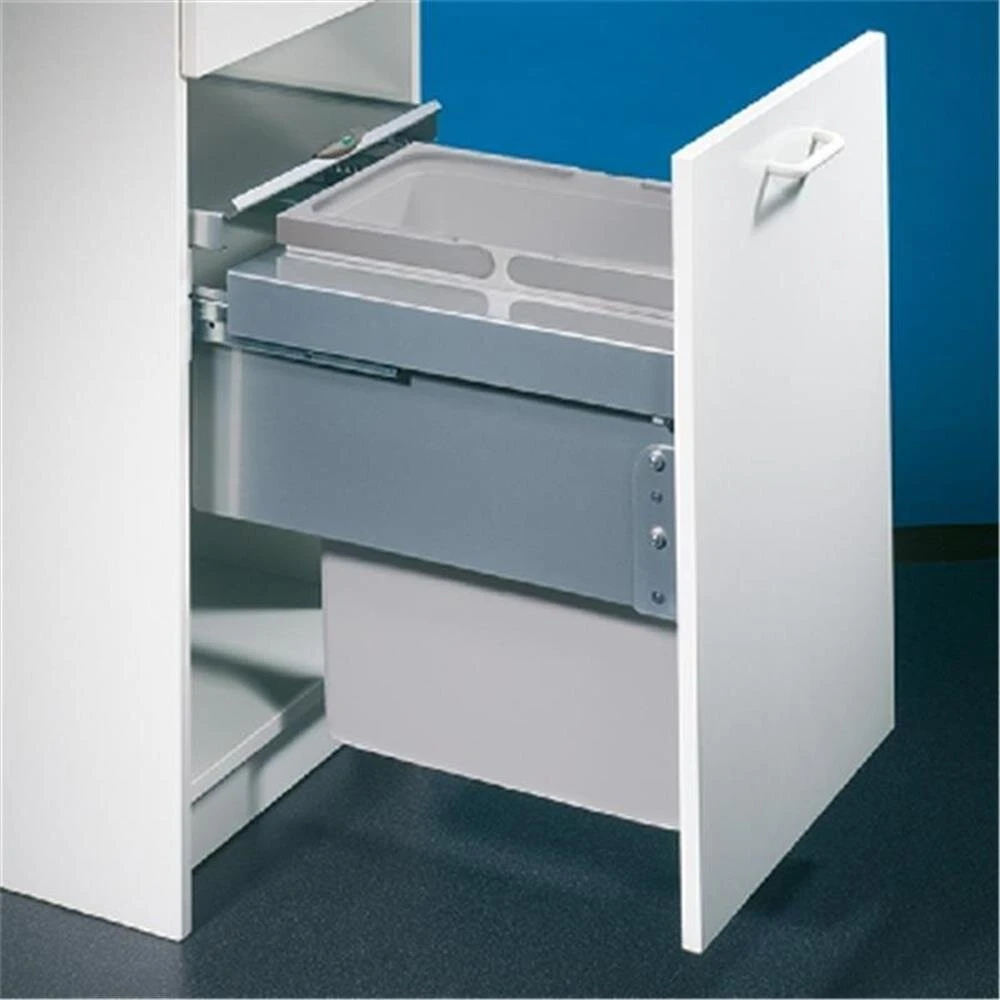 Naber Cox® Base 460 S/400-1, Abfallsammler Für Frontauszüge, Hellgrau 2 Naber Cox® Base 460 S/400-1, Abfallsammler Für Frontauszüge, Hellgrau – Bild 2