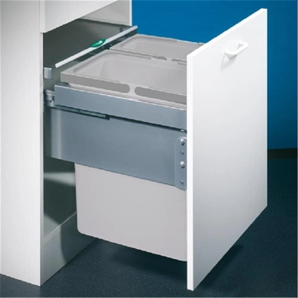 Naber Cox® Base 460 S/500-2, Abfallsammler Für Frontauszüge, Hellgrau 1 Naber Cox® Base 460 S/500-2, Abfallsammler Für Frontauszüge, Hellgrau