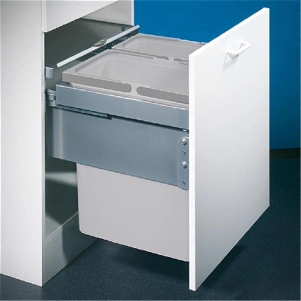 Naber Cox® Base 460 S/500-2, Abfallsammler Für Frontauszüge, Hellgrau 2 Naber Cox® Base 460 S/500-2, Abfallsammler Für Frontauszüge, Hellgrau – Bild 2