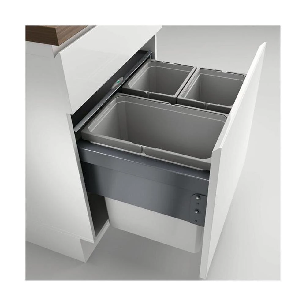 Naber Cox® Base 460 S/600-3, Abfallsammler Für Frontauszüge, Hellgrau 1 Naber Cox® Base 460 S/600-3, Abfallsammler Für Frontauszüge, Hellgrau