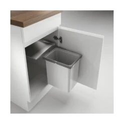 Cox® Beep 450, Abfallsammler Für Schwenktechnik, Hellgrau, H 390 Mm, 15,5 L