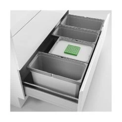 Naber Cox® Box 235 S/1000-4 Bio, Abfallsammler Für Vorhandene Auszüge, Hellgrau