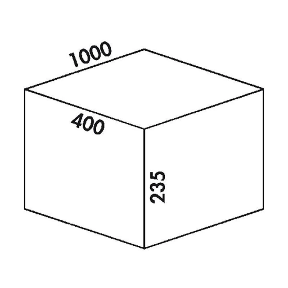 Naber Cox® Box 235 S/1000-4 Bio, Abfallsammler Für Vorhandene Auszüge, Hellgrau 2 Naber Cox® Box 235 S/1000-4 Bio, Abfallsammler Für Vorhandene Auszüge, Hellgrau – Bild 2