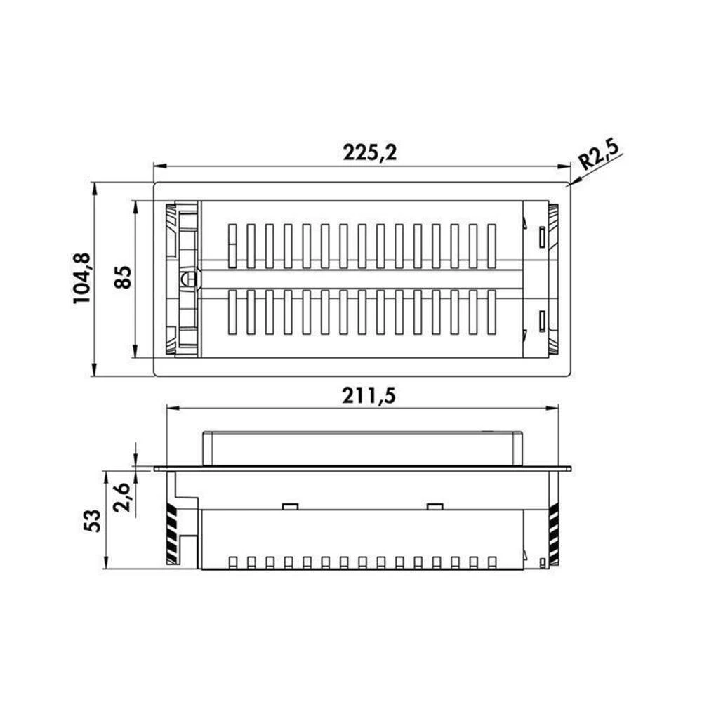 EVOline BackFlip Einbausteckdosenelement, Mit 2 Schweizer Steckdosen + USB-Typ-A Charger 4 EVOline BackFlip Einbausteckdosenelement, Mit 2 Schweizer Steckdosen + USB-Typ-A Charger – Bild 4