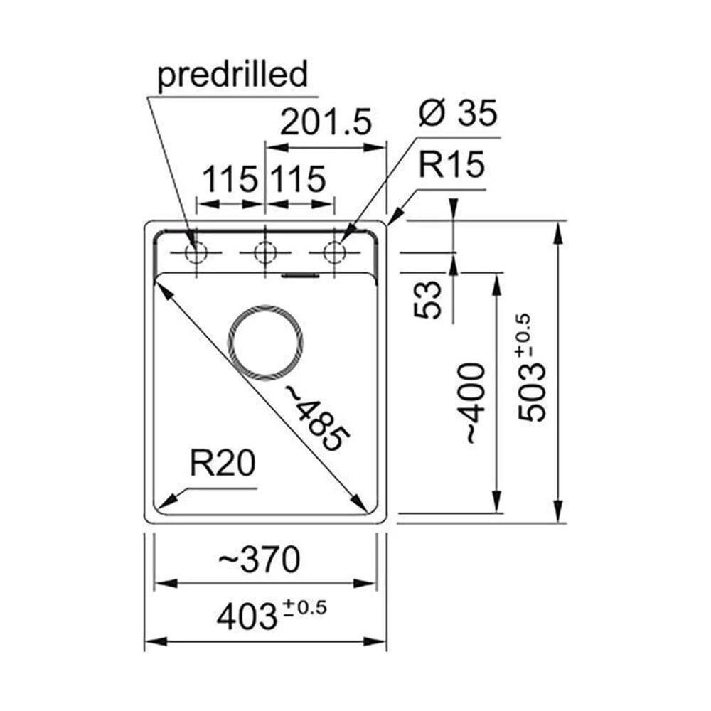 Franke Einbaubecken Maris MRG 210-37 A Fragranit Flächenbündig Einbaubar, Black Matt - Black Collection 2 Franke Einbaubecken Maris MRG 210-37 A Fragranit Flächenbündig Einbaubar, Black Matt - Black Collection – Bild 2
