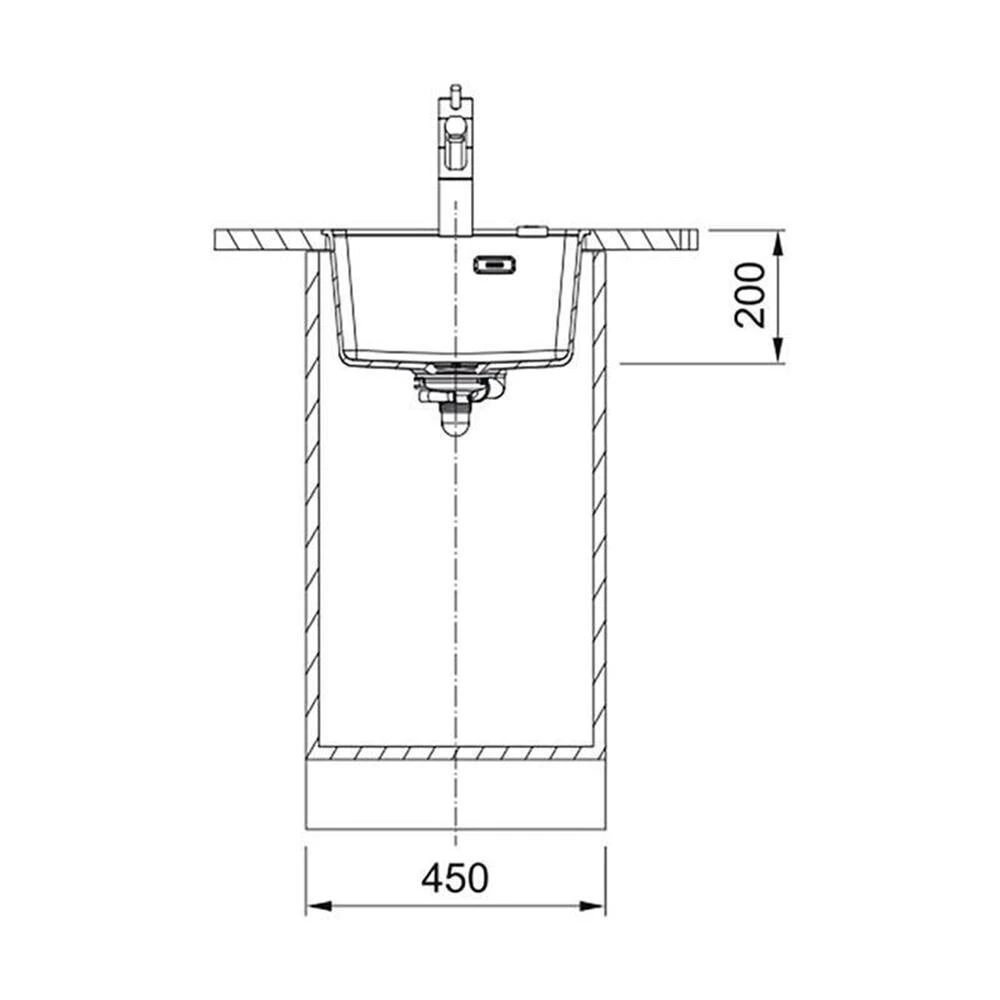 Franke Einbaubecken Maris MRG 210-37 A Fragranit Flächenbündig Einbaubar, Black Matt - Black Collection 3 Franke Einbaubecken Maris MRG 210-37 A Fragranit Flächenbündig Einbaubar, Black Matt - Black Collection – Bild 3