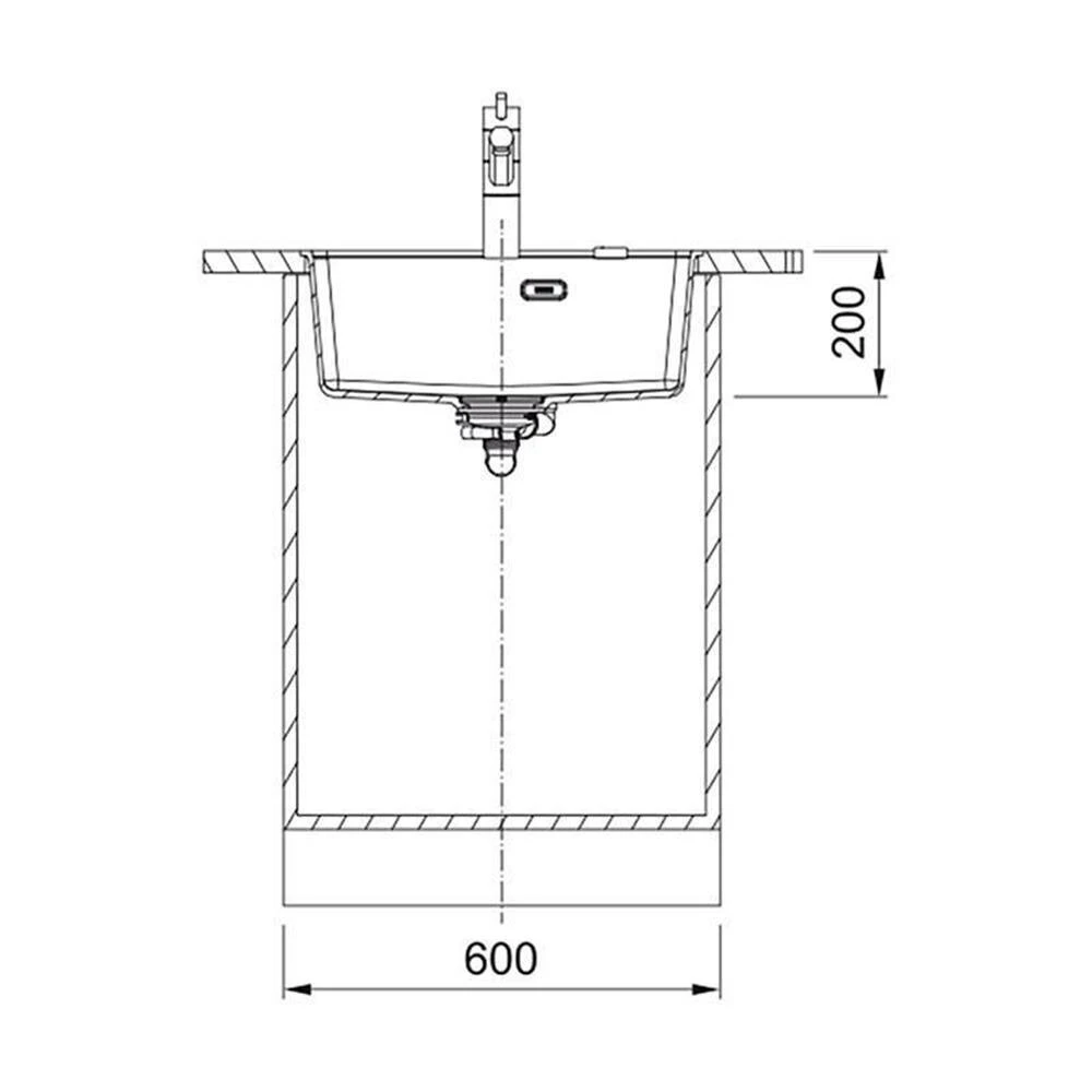 Franke Einbaubecken Maris MRG 210-52 A Fragranit Flächenbündig Einbaubar, Black Matt - Black Collection 3 Franke Einbaubecken Maris MRG 210-52 A Fragranit Flächenbündig Einbaubar, Black Matt - Black Collection – Bild 3