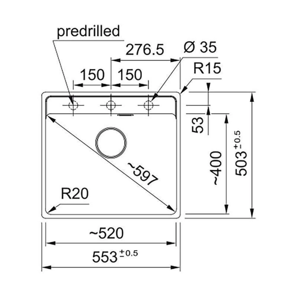 Franke Einbaubecken Maris MRG 210-52 A Fragranit Flächenbündig Einbaubar 2 Franke Einbaubecken Maris MRG 210-52 A Fragranit Flächenbündig Einbaubar – Bild 2