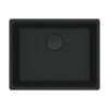 Franke Einbaubecken Maris MRG 210-52 Fragranit Flächenbündig Einbaubar, Black Matt - Black Collection
