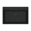 Franke Einbaubecken Maris MRG 210-72 A Fragranit Flächenbündig Einbaubar, Black Matt - Black Collection