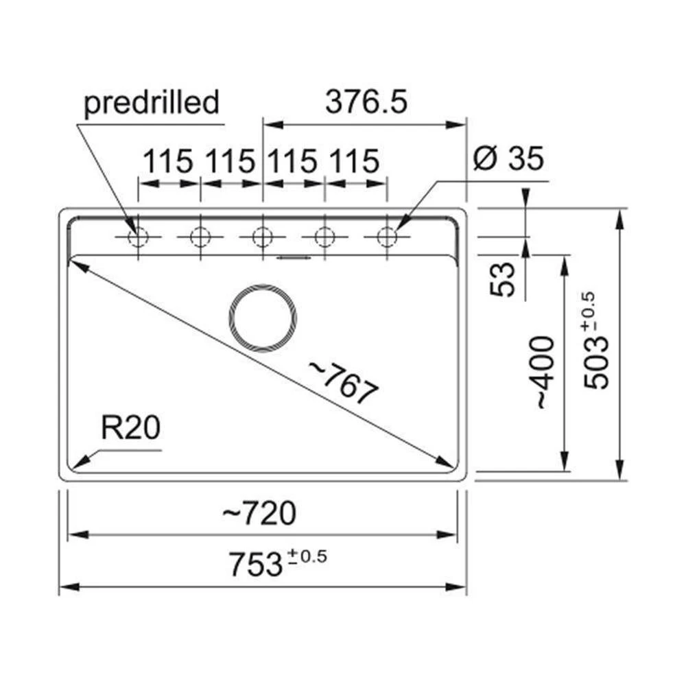 Franke Einbaubecken Maris MRG 210-72 A Fragranit Flächenbündig Einbaubar, Black Matt - Black Collection 3 Franke Einbaubecken Maris MRG 210-72 A Fragranit Flächenbündig Einbaubar, Black Matt - Black Collection – Bild 3