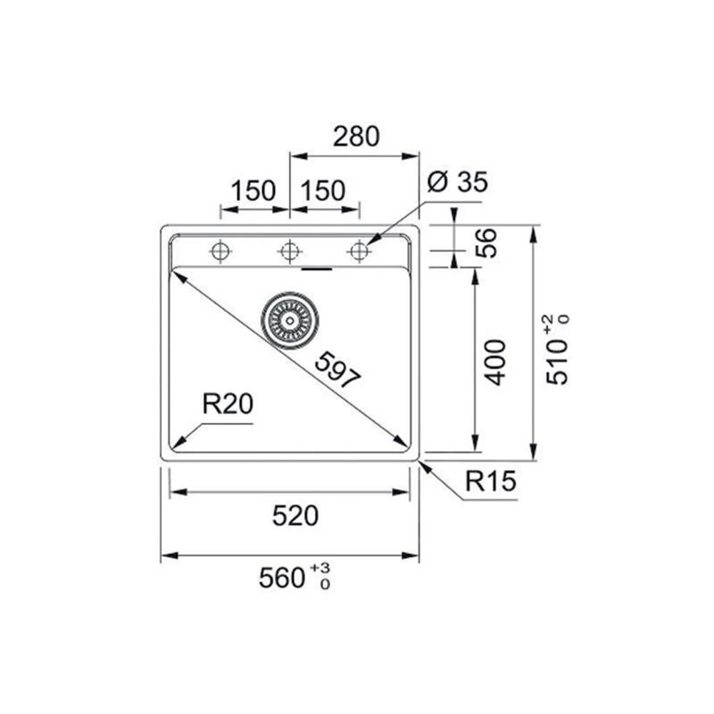 Franke Einbaubecken Maris MRG 610-52 A Fragranit 2 Franke Einbaubecken Maris MRG 610-52 A Fragranit – Bild 2