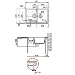 Franke Einbauspüle Basis BFG 651-78 Fragranit+ 6 Franke Einbauspüle Basis BFG 651-78 Fragranit+ -Spulen Pro Verkauf franke einbauspuele basis bfg 651 78 fragranit 3
