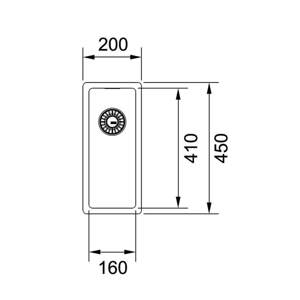 Franke Einbauspüle Box BXX 210/110-16 Edelstahl 2 Franke Einbauspüle Box BXX 210/110-16 Edelstahl – Bild 2