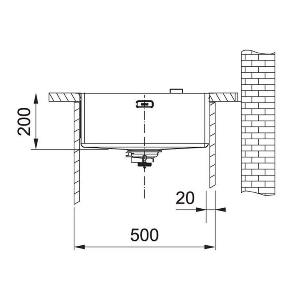 Franke Einbauspüle Franke Box BXX 210/110-54 Edelstahl 3 Franke Einbauspüle Franke Box BXX 210/110-54 Edelstahl – Bild 3