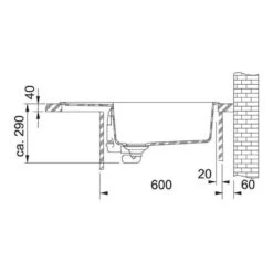 Franke Einbauspüle Maris MRG 611-78 XL Fragranit+ -Spulen Pro Verkauf franke einbauspuele maris mrg 611 78 xl fragranit 3